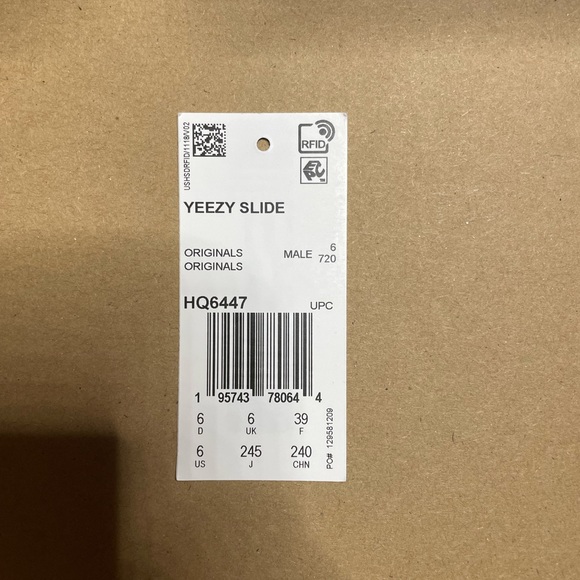 Adidas Yeezy Slide Glow Green - Picture 9 of 9